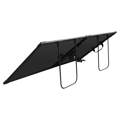 Ein guter Preis. Kompakte 100W 18v Klappbare Vollschwarze Langlebige Leuchtstrahl ETFE Solarpanel PV-Ladestation mit mehreren Ausgängen Online