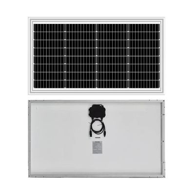 Ein guter Preis. 60 W 65 W Mono Schwarz-Weiß-Glas-Solarpanel Pv-Modul Dünne Extremtemperatur 20 V Vmp Für 12 V Batteriezelle Online