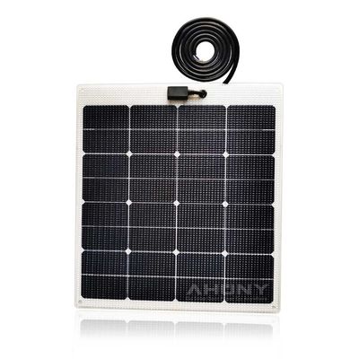 Ein guter Preis. Schwarz 12 Volt 60 Watt Solarkollektor ausgeschaltet für Wohnmobil-Boot Solarsystem zu Hause Online