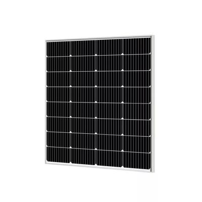 Ein hochwertiges Glas-Solarpanel 100W PERC HJT mit 12V Leichtgewicht für IOT-Industrielles Fernsolarsystem
