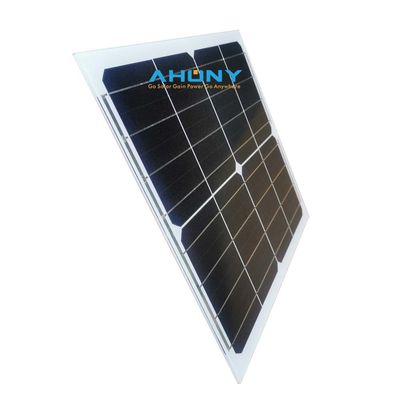 EU-kompatibel 5W 10w 20w 30w Rahmenloses Glas Solarpanel mit Monokristallin Für CCTV-Kamera Lüfter Dachboden LED Ozean Bouy