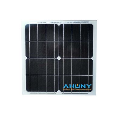 5W Flexibles monokristallines Solarpanel stark für Container-Dachventilator mit PERC Cell Technology Solargenerator-Kit