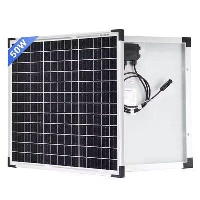 Ein guter Preis. 50W PERC Hochleistungs Silber Power Mono Solar Panel Batteriezelle PV Modul Ladekist für Camp Rv Solar Caravan Online