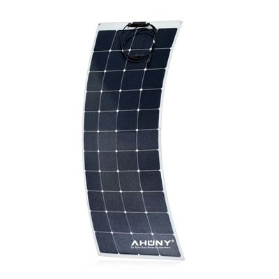 160w transparentes kleben flexibles Solarpaneel mit SunPower Maxeon Gen III Zelle