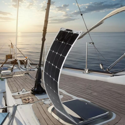 Ein guter Preis. 120w 12V Photovoltaik Boot Balkon Kunststoff dünn transparent Flexible biegsame Solarmodule PV Anbieter Hersteller Lieferant Online