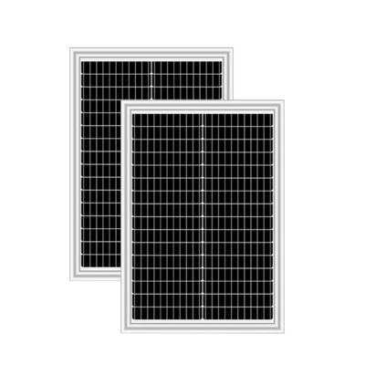 Einheitliche Solarzelle mit starkem 50w-Glas-Solarpanel