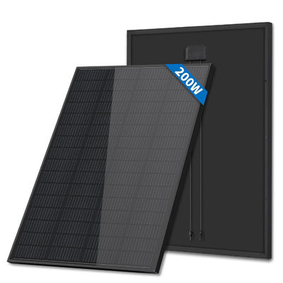 Ein guter Preis. 7 Schichtkonstruktion 200 Watt monokristallines Photovoltaik-Solarmodul für Wohnmobil Balkon System Garten Schuppenboot Online