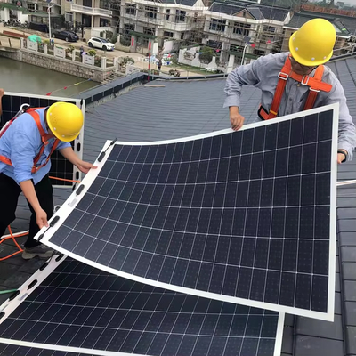 Ein guter Preis. 50W Flexible Solar Panel ETFE IP65 Wasserdicht für Wohnmobil Camping im Freien Online